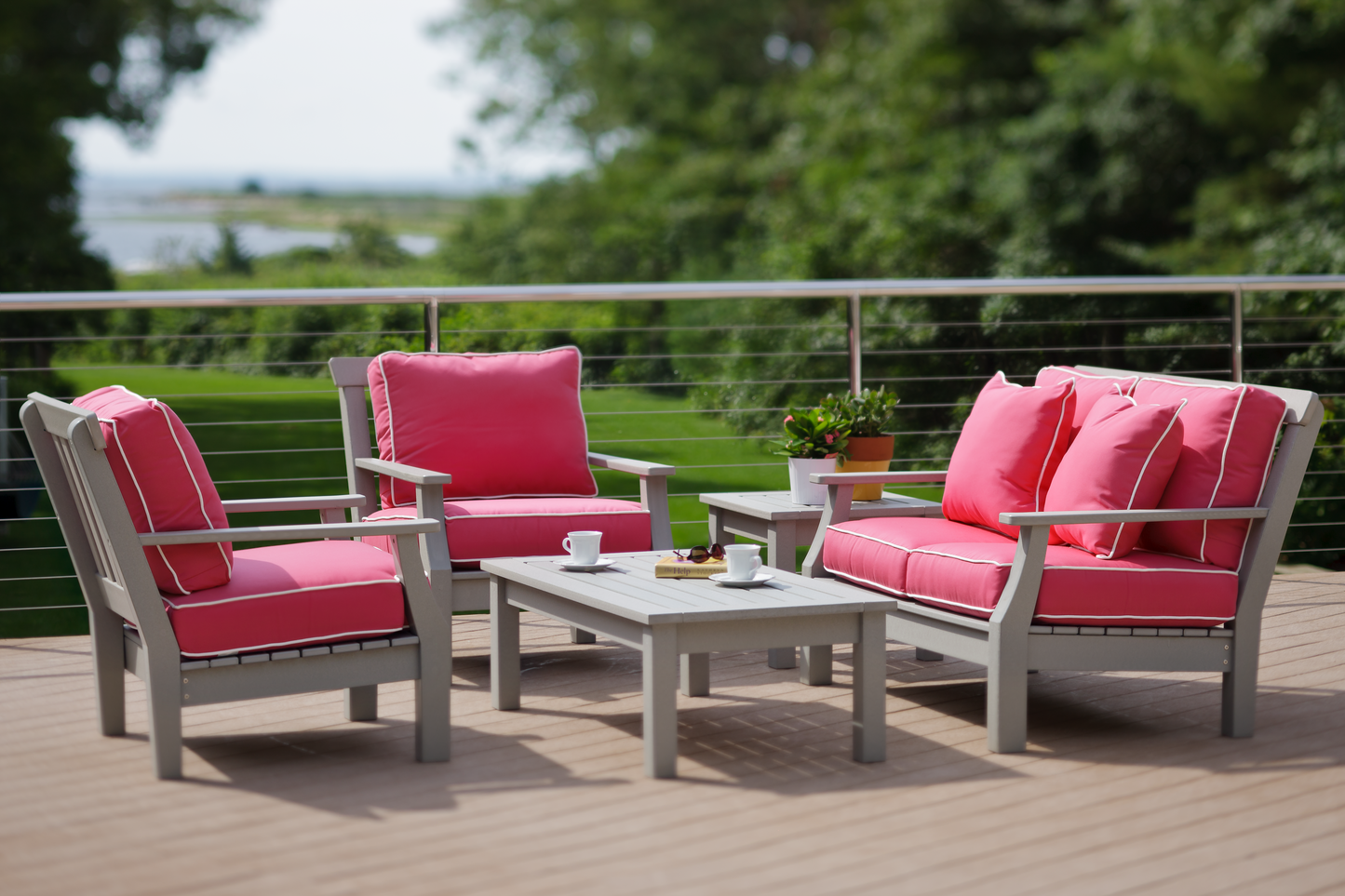 Seaside Casual Nantucket 5-Piece Lounge Set