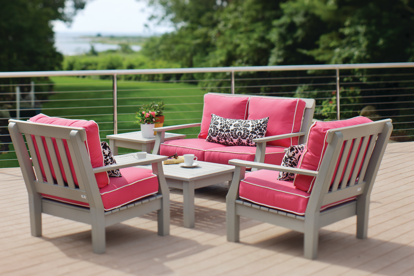 Seaside Casual Nantucket 5-Piece Lounge Set