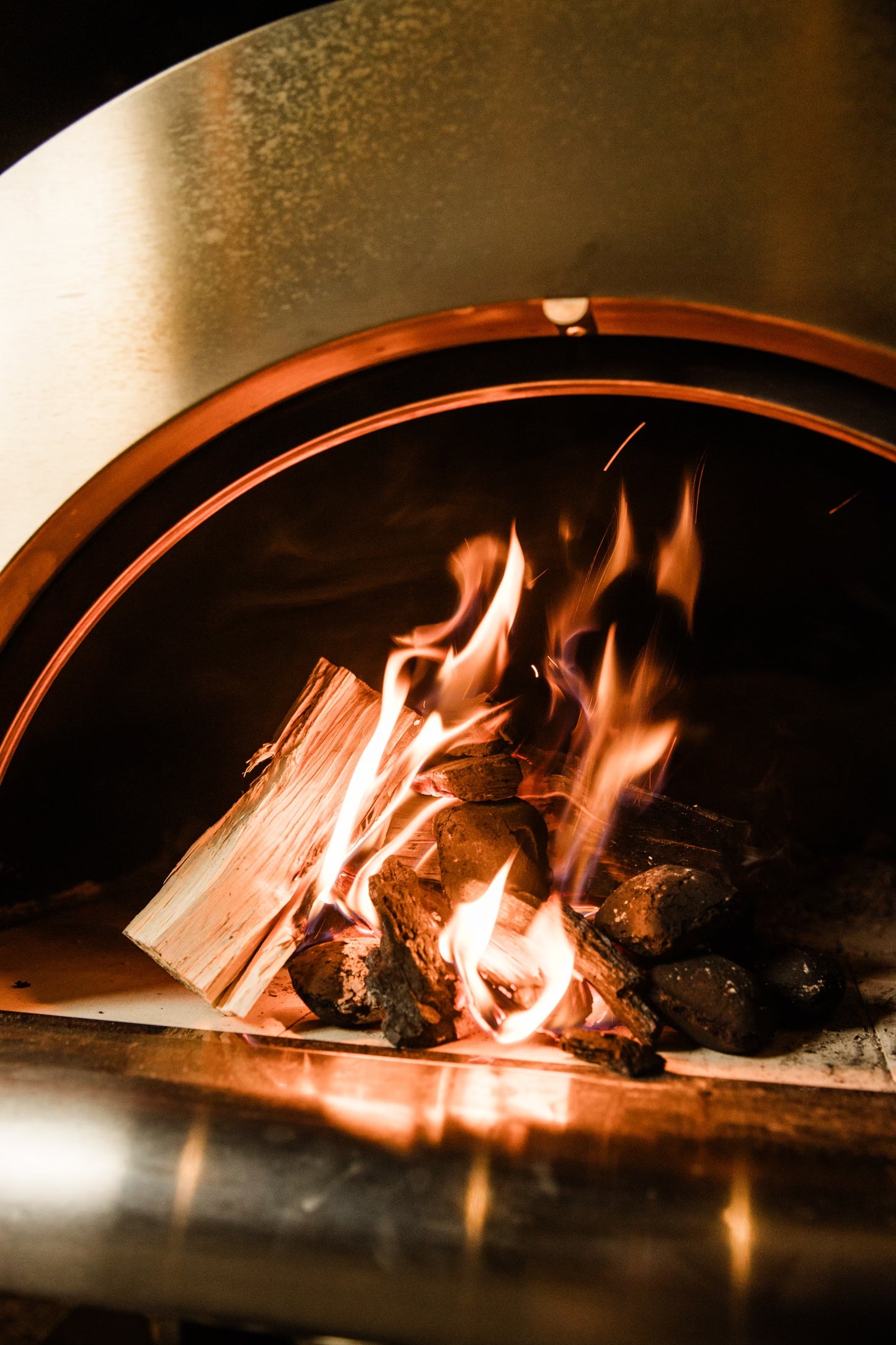 Kokomo 32" Wood Fired Stainless Steel Pizza Oven