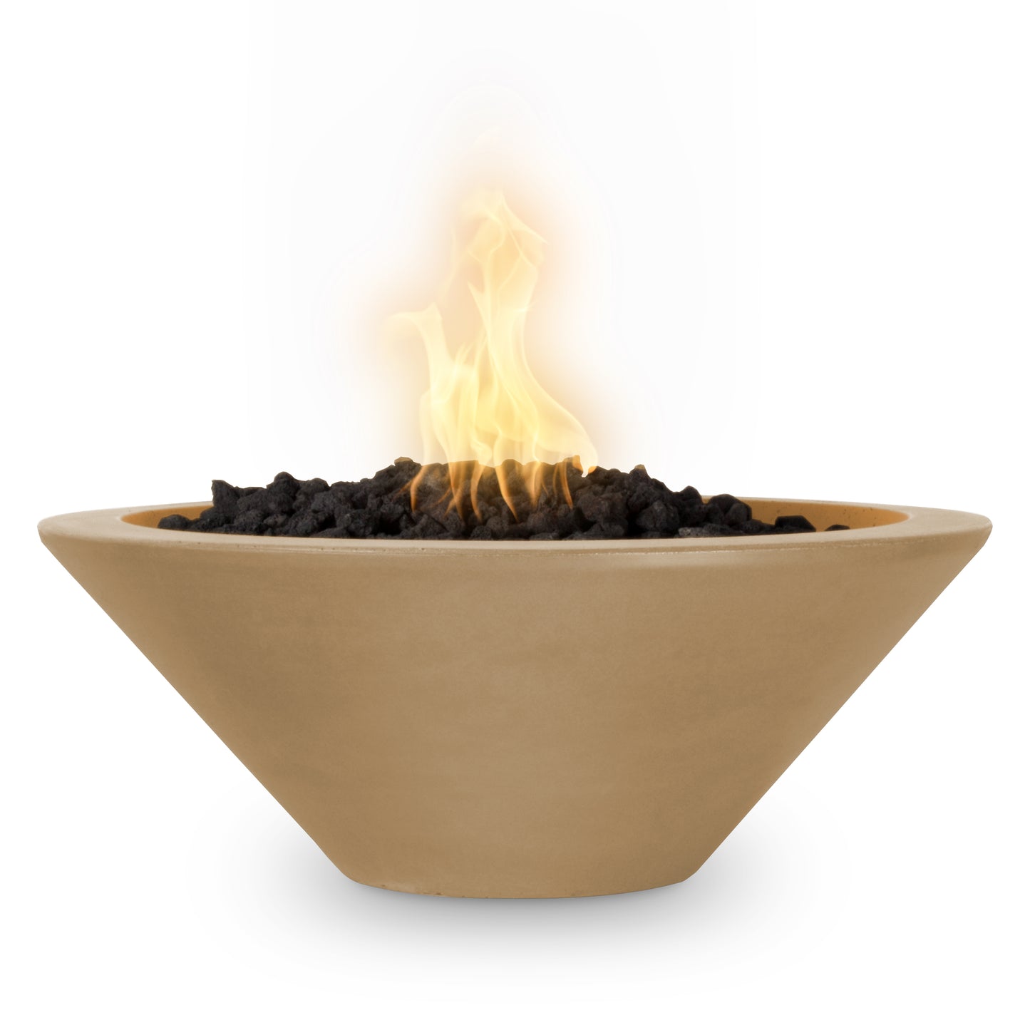 Round Cazo Fire Bowl - GFRC Concrete