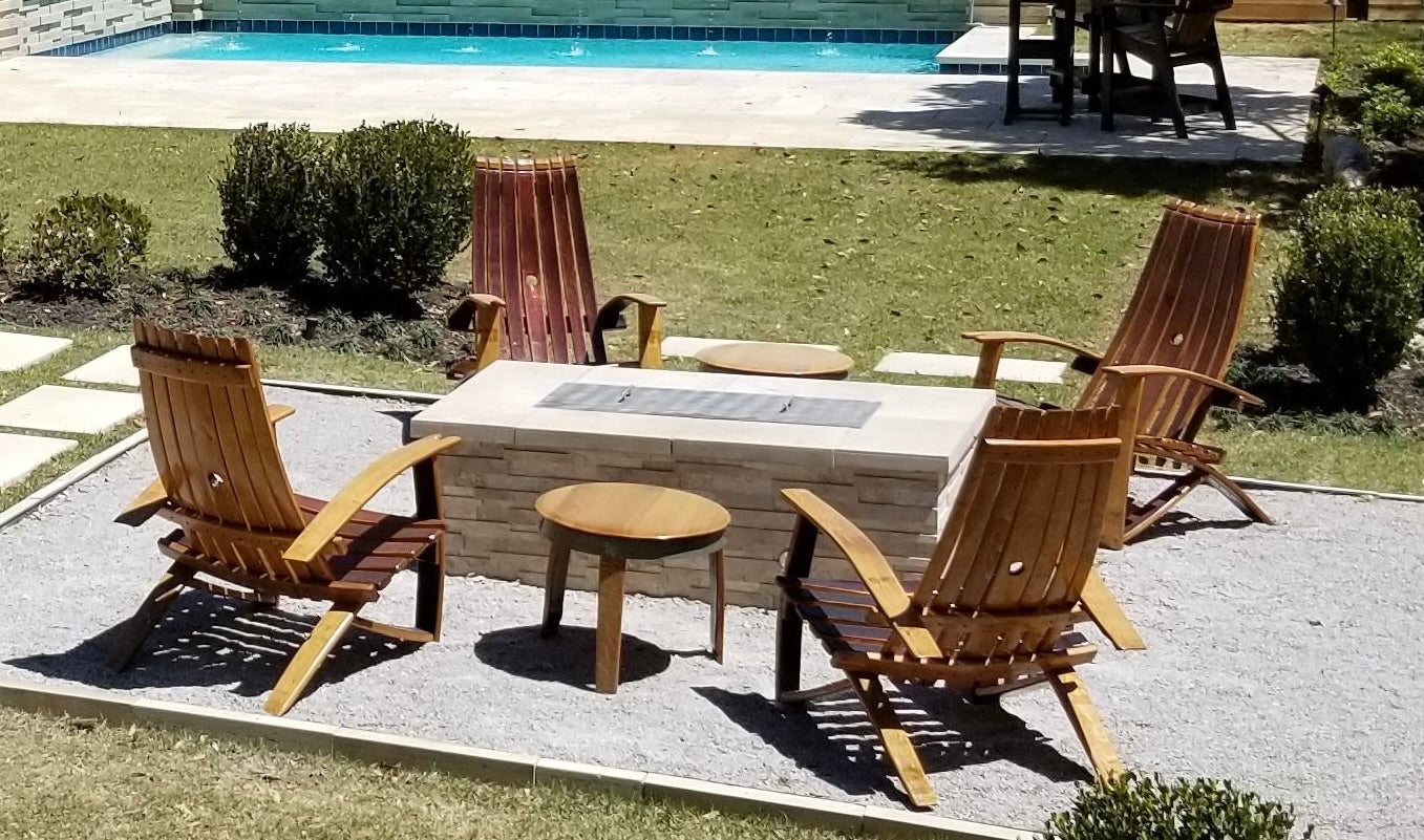 Warming Trends Steel Rectangle Ready-To-Finish Fire Pit Table -72"