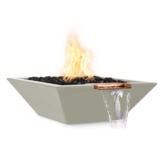 Maya Fire and Water Bowl - GFRC Concrete