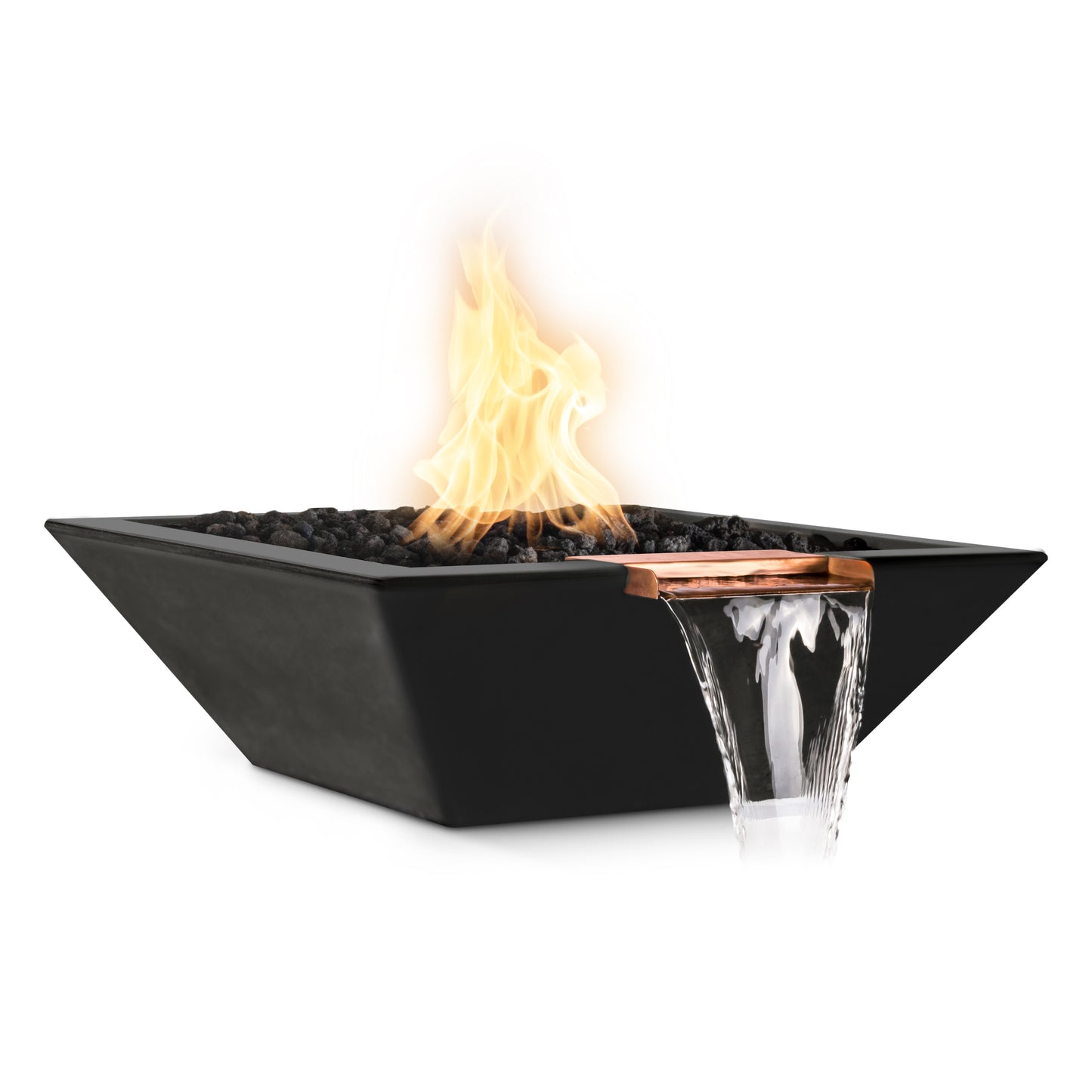 Maya Fire and Water Bowl - GFRC Concrete
