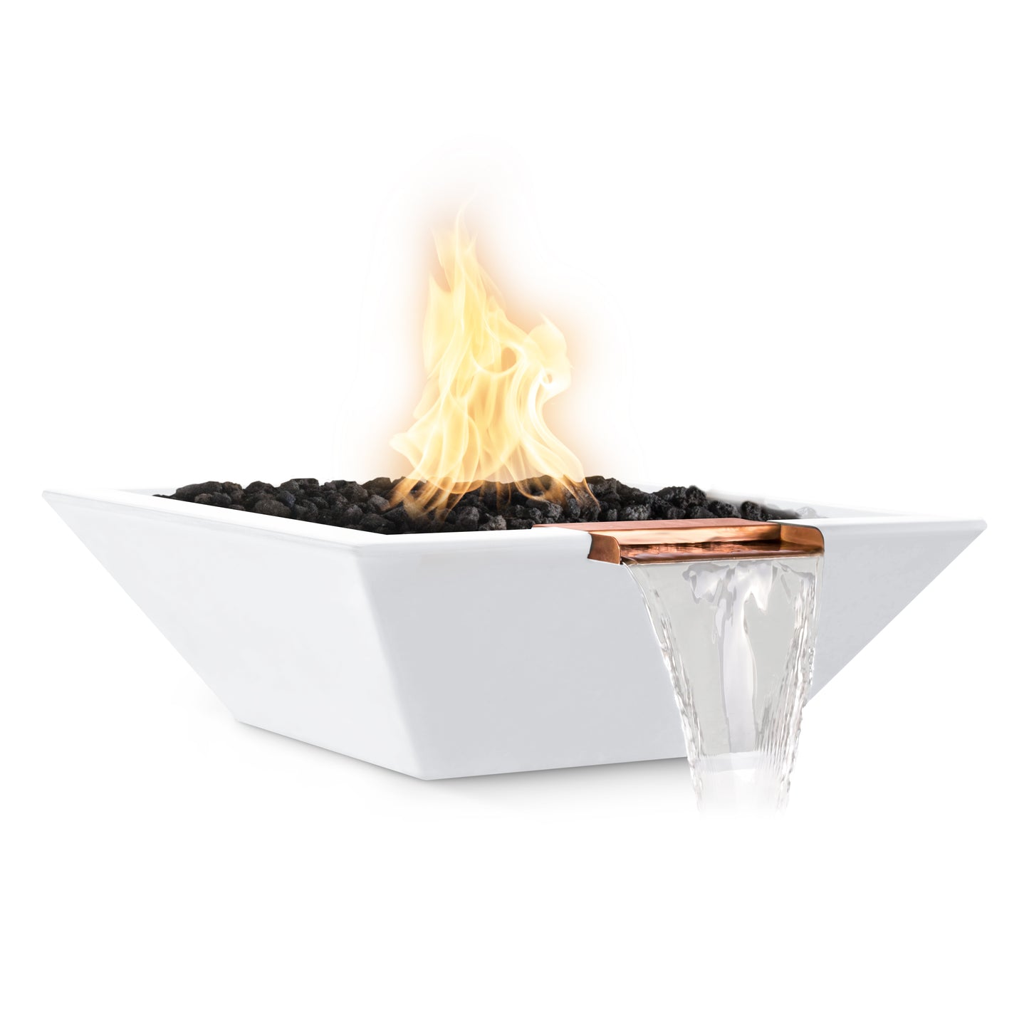 Maya Fire and Water Bowl - GFRC Concrete