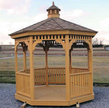 Gazebo Depot Pine Octagon Gazebo Kit -8ft