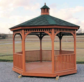 Gazebo Depot Pine Octagon Gazebo Kit -8ft