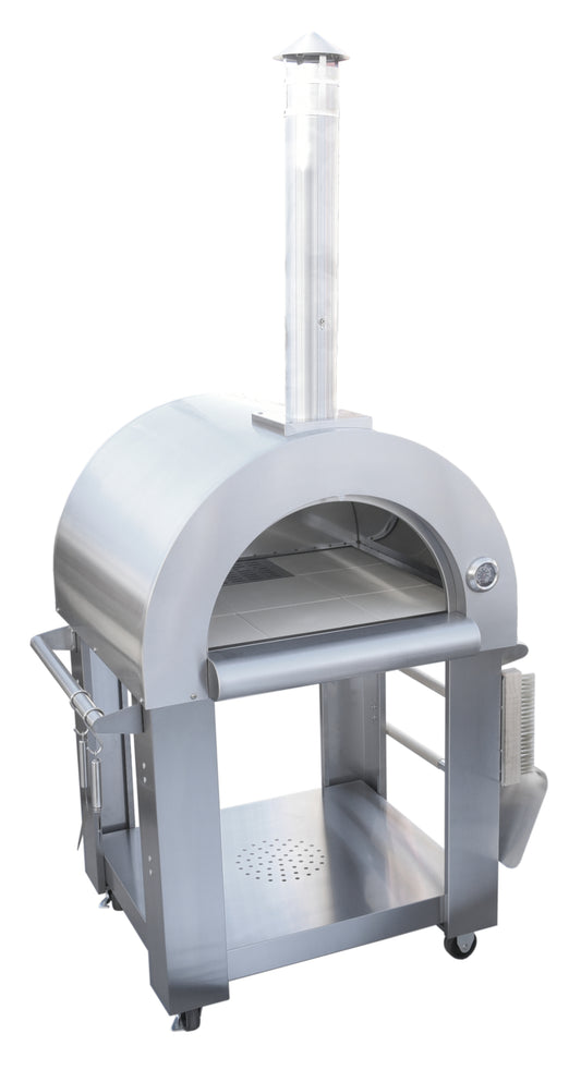 Kokomo 32" Wood Fired Stainless Steel Pizza Oven