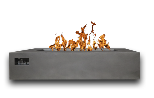 Warming Trends AON Rectangle Steel  Fire Pit Table -72"
