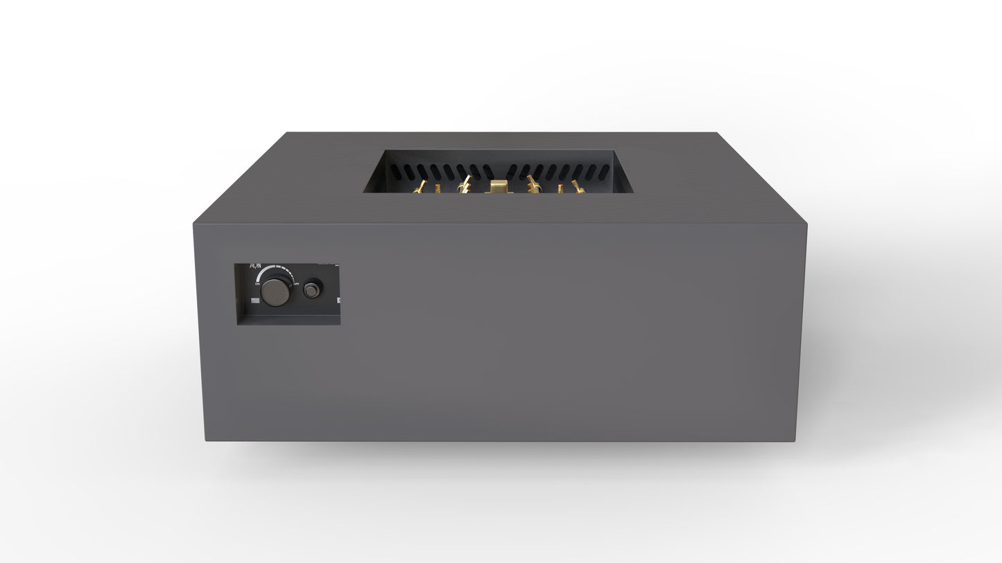 Warming Trends AON Square Steel Fire Pit Table -40"