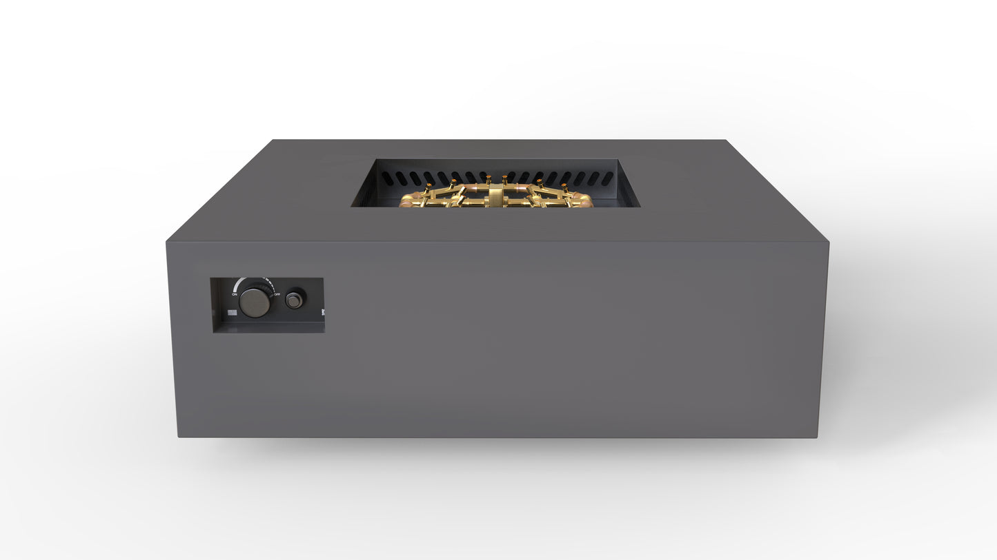 Warming Trends AON Square Steel Fire Pit Table -48"