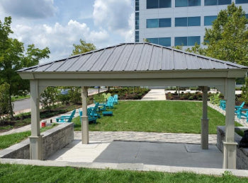 Gazebo Depot Wood Pavilion -10x10ft