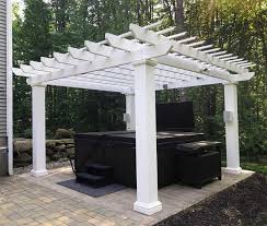 Gazebo Depot Fiberglass Serenity Pergola -16x16ft